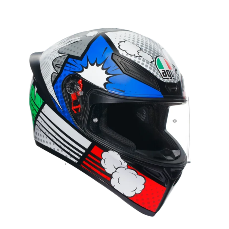 خوذة K1 S AGV E2206 BANG MATT ITALY/BLUE, 022