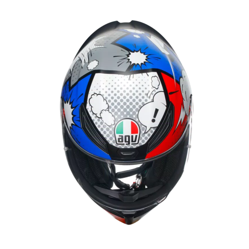 خوذة K1 S AGV E2206 BANG MATT ITALY/BLUE, 022