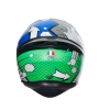 خوذة K1 S AGV E2206 BANG MATT ITALY/BLUE, 022