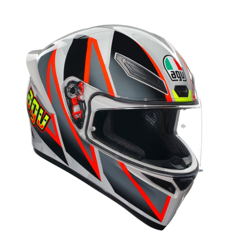 خوذة K1 S AGV E2206 BLIPPER GREY/RED, 030