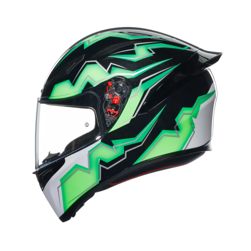 خوذة K1 S AGV E2206 KRIPTON BLACK/GREEN, 007