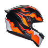 خوذة K1 S AGV E2206 KRIPTON BLACK/ORANGE, 008