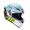 خوذة K1 S AGV E2206 ROSSI WINTER TEST 2017, 024