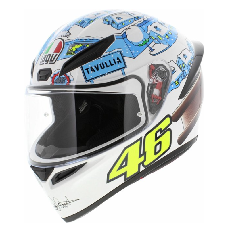 خوذة K1 S AGV E2206 ROSSI WINTER TEST 2017, 024