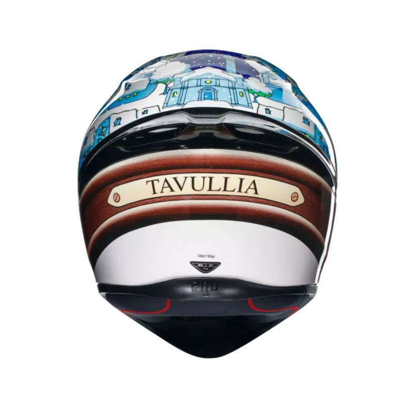 خوذة K1 S AGV E2206 ROSSI WINTER TEST 2017, 024