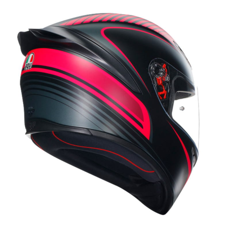 خوذة K1 S AGV E2206 WARMUP BLACK/PINK, 026