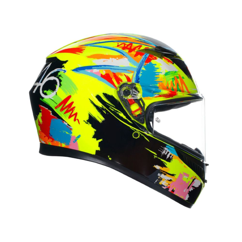 خوذة K3 AGV E2206 MPLK ROSSI WINTER TEST 2019, 003