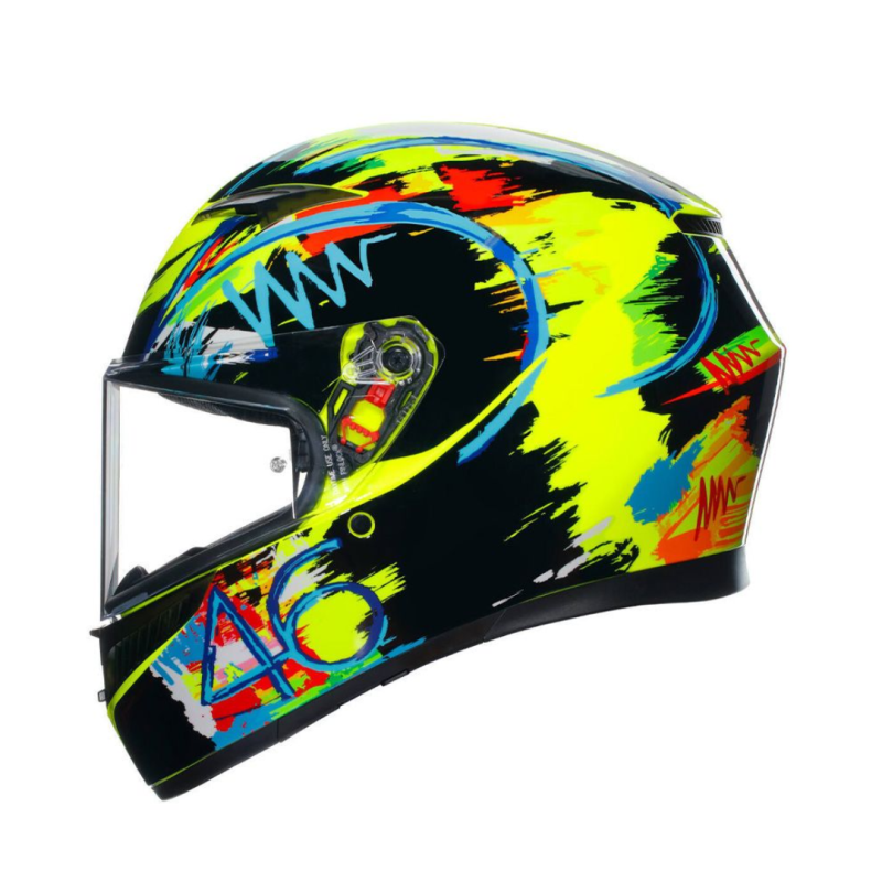 خوذة K3 AGV E2206 MPLK ROSSI WINTER TEST 2019, 003