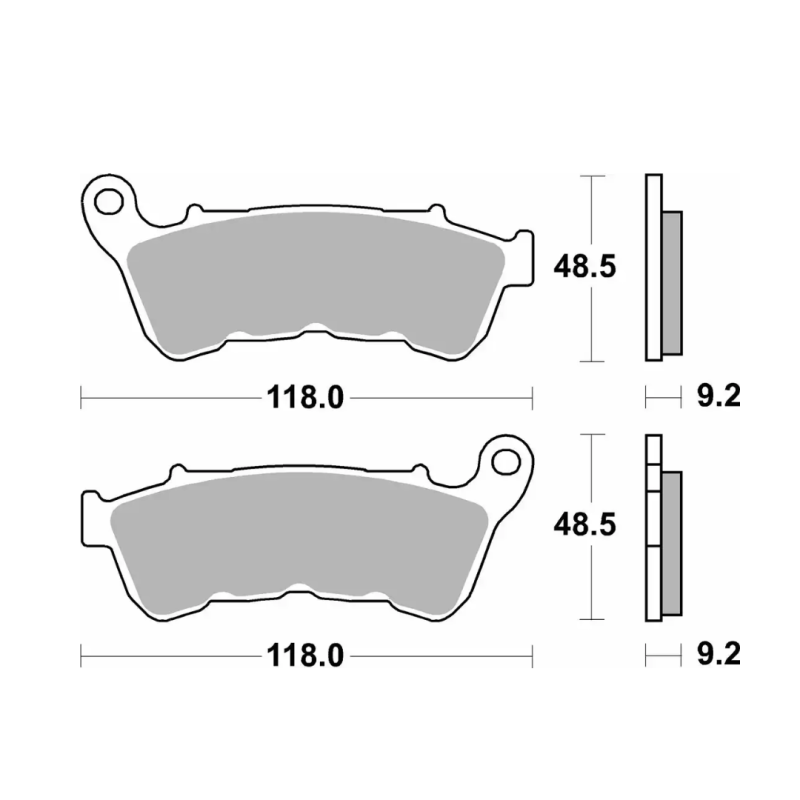 فحمات امامي 934H.HS Brake Pads