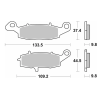 فحمات خلفي 920LS Brake Pads