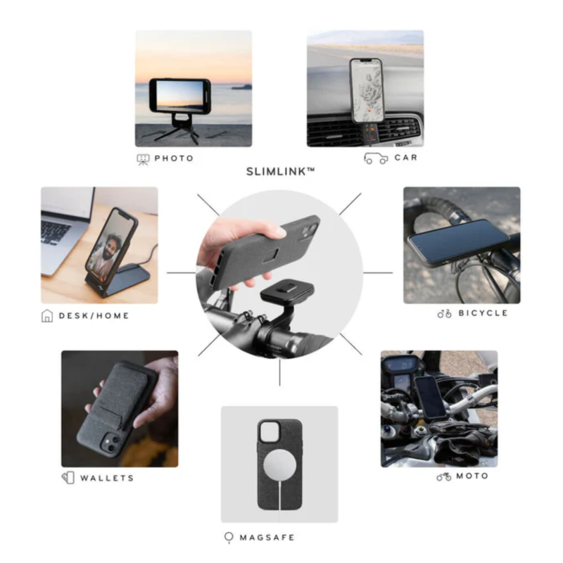 حامل جوال Mobile Universal Bar Mount - Black