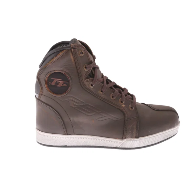 حذاء IOM TT CROSBY LEATHER CE MENS WATERPROOF BOOT - BROWN