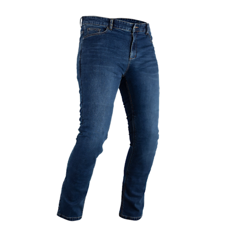 بنطال RST x Kevlar® Tapered-Fit CE Mens LL Textile Jean Mid Blue Denim