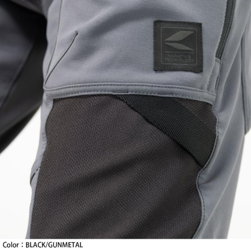 بنطال QUICK DRY MESH PANTS-BLACK/GUNMETAL