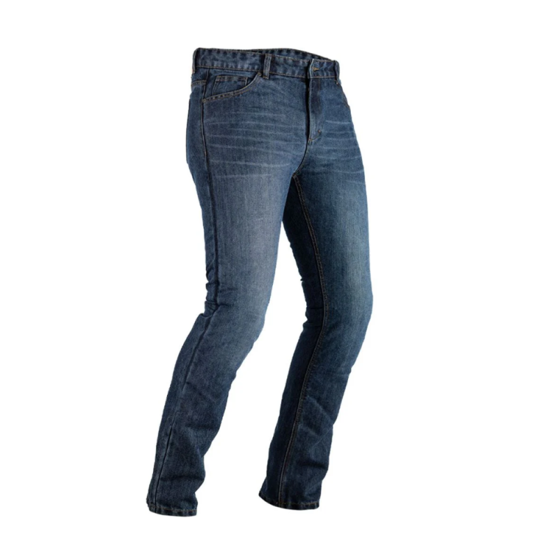 بنطال RST x Kevlar® Tapered-Fit CE Mens SL Textile Jean Mid Blue Denim