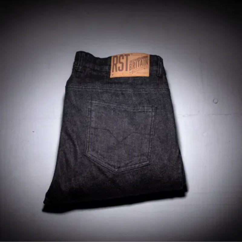 بنطال RST x Kevlar® Tapered-Fit CE Mens LL Textile Jean Black Denim