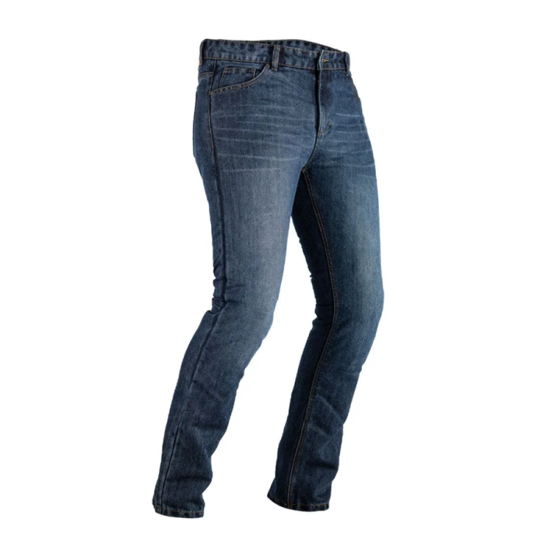 بنطال RST x Kevlar® Single Layer CE Mens Short Leg Jean Industrial Blue
