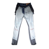 بنطال RST x Kevlar® Single Layer CE Mens Short Leg Jean Industrial Blue