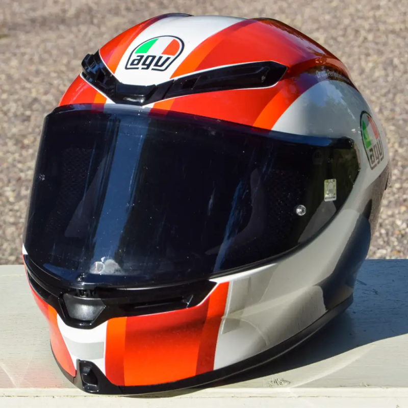 زجاجه خوذه AGV VISOR K6 - MPLK TINTED 80%