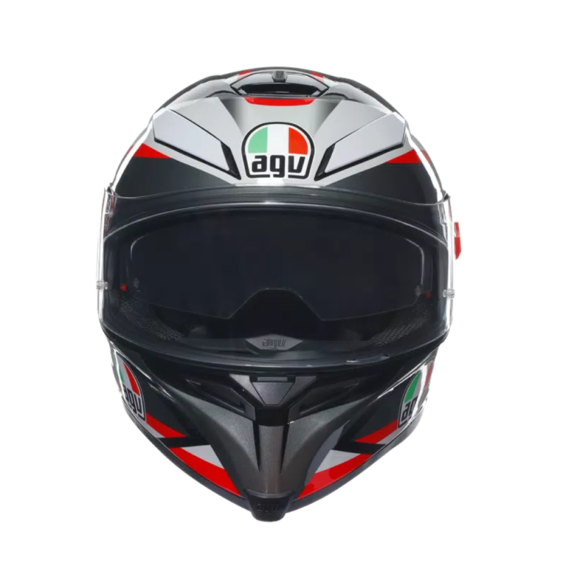 خوذه K5 S AGV E2205 MULTI MPLK PLASMA BLACK/GREY/RED