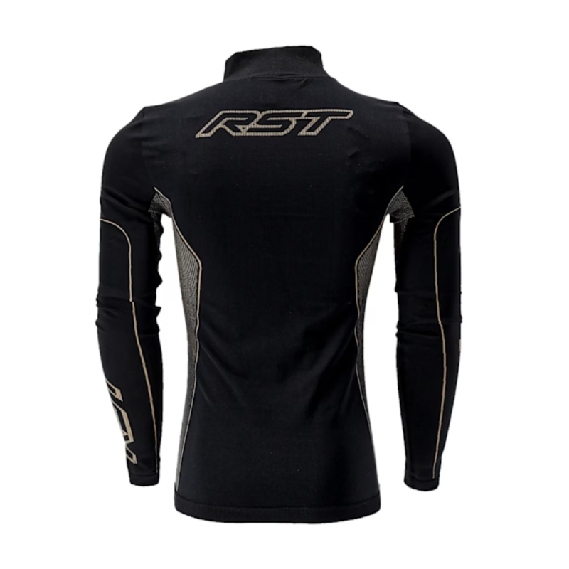 لبس Tech X Coolmax Mens Long Sleeve Top Black