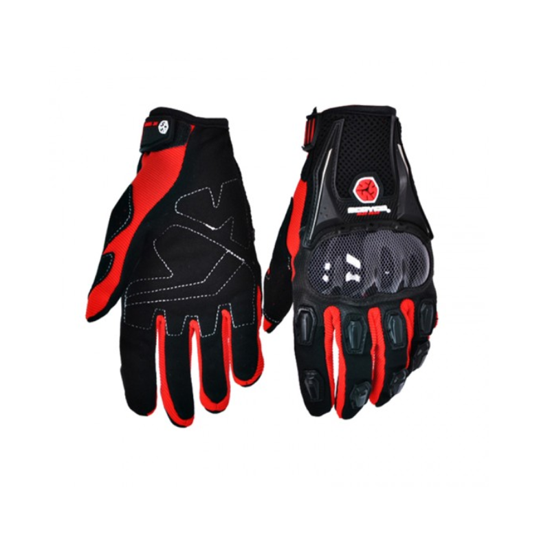 قفاز اسود احمر SCOYCO MC09