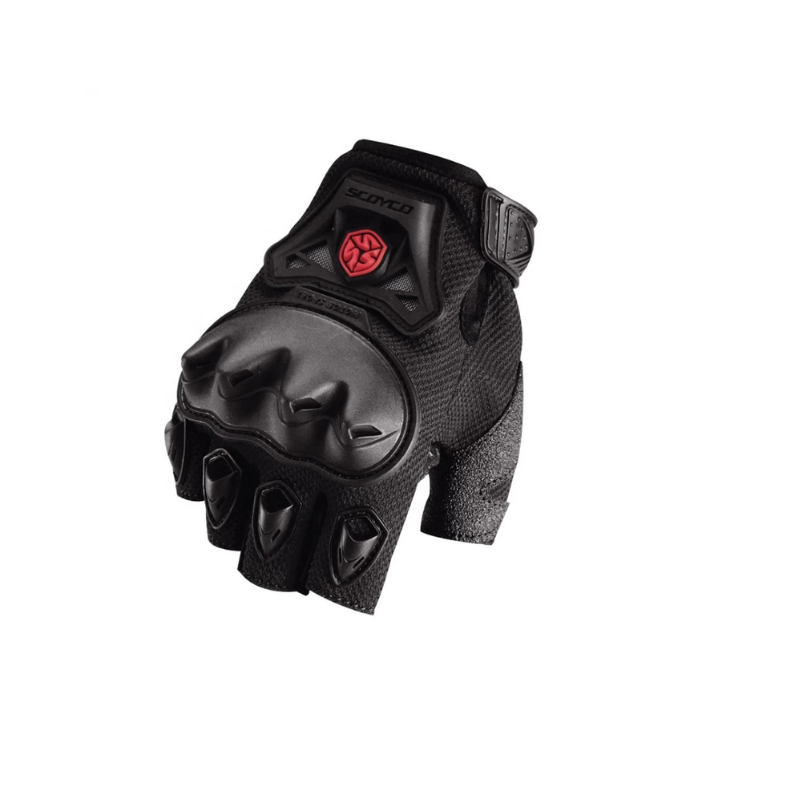 قفاز نص اسود SCOYCO MC29D