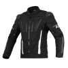 جاكيت MOTOBOY اسود ابيض