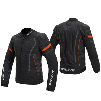 جاكيت MOTOBOY اسود بطانة شتوي