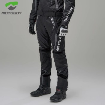 بنطالMOTOBOY اسود احمر