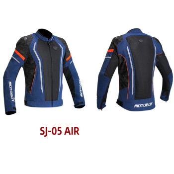 جاكيتMOTOBOY ازرق اسود