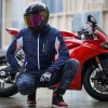 جاكيتMOTOBOY ازرق