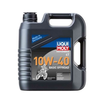 زيت 4T 10W40 BASIC OFFROAD 4L LIQUI MOLY