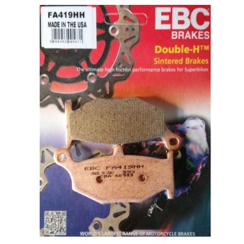 طقم قماش فرامل سيراميك FA419HH من إي بي سي EBC