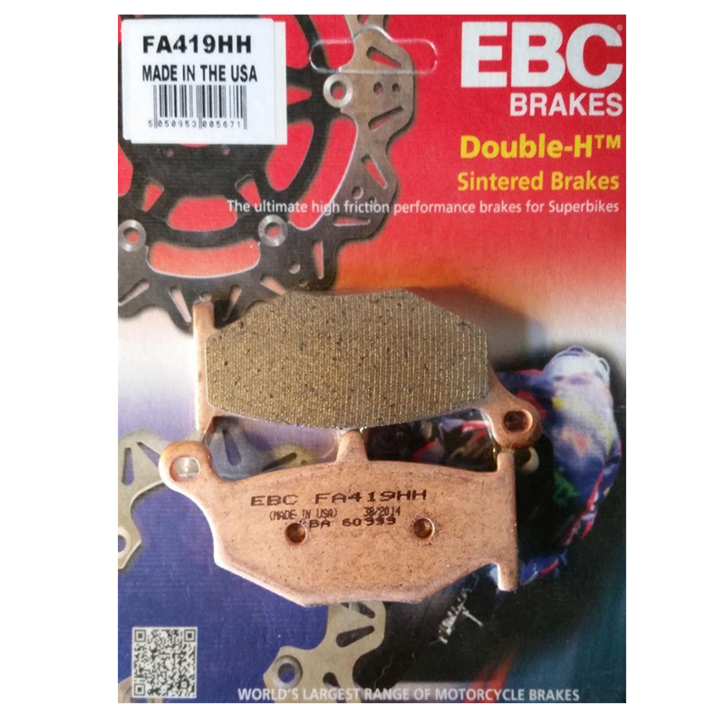 طقم قماش فرامل سيراميك FA419HH من إي بي سي EBC