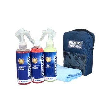 طقم العناية للدراجة النارية و الخوذة ECSTAR BIKE CARE KIT