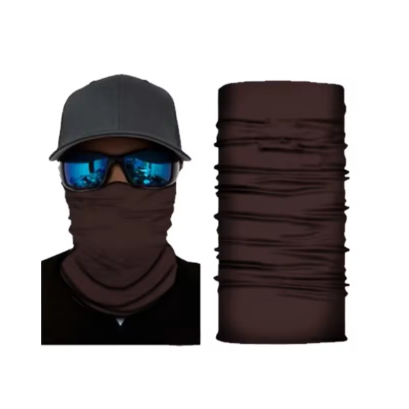 بندانا 3D لون بني غامق 