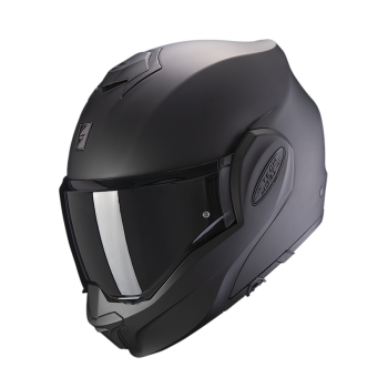 خوذةScorpion Exo-Tech Evo Solid مودلار اسود مطفي