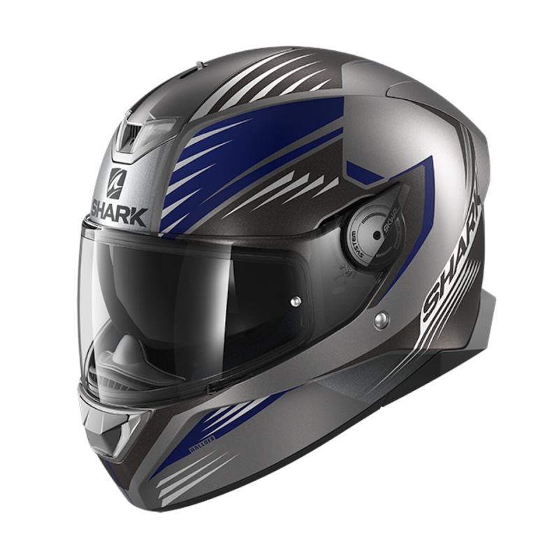 خوذة Shark Skwal 2 Hallder Helmet رمادي ازرق