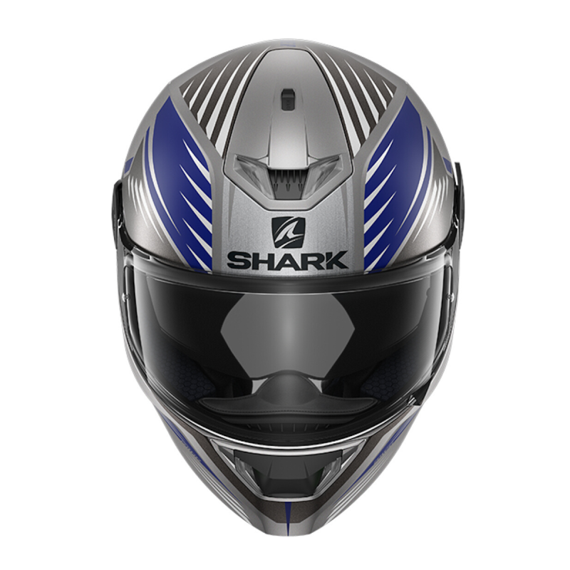 خوذة Shark Skwal 2 Hallder Helmet رمادي ازرق