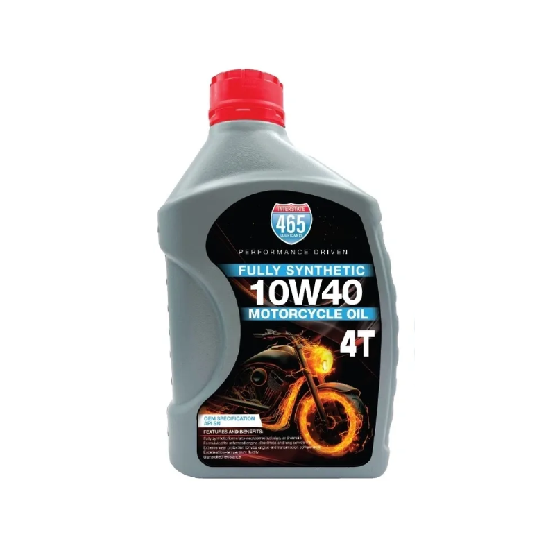 زيت انترستيت 10W-40 تخليقي بالكامل رباعي الاشواط
