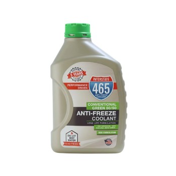 سائل تبريد مضاد للتجمد INTERSTATE 465™ أخضر 50/50 - تركيبة طويلة الأمد