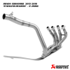 سستم Akrapovič Steel Honda CBR600RR 2013-2018