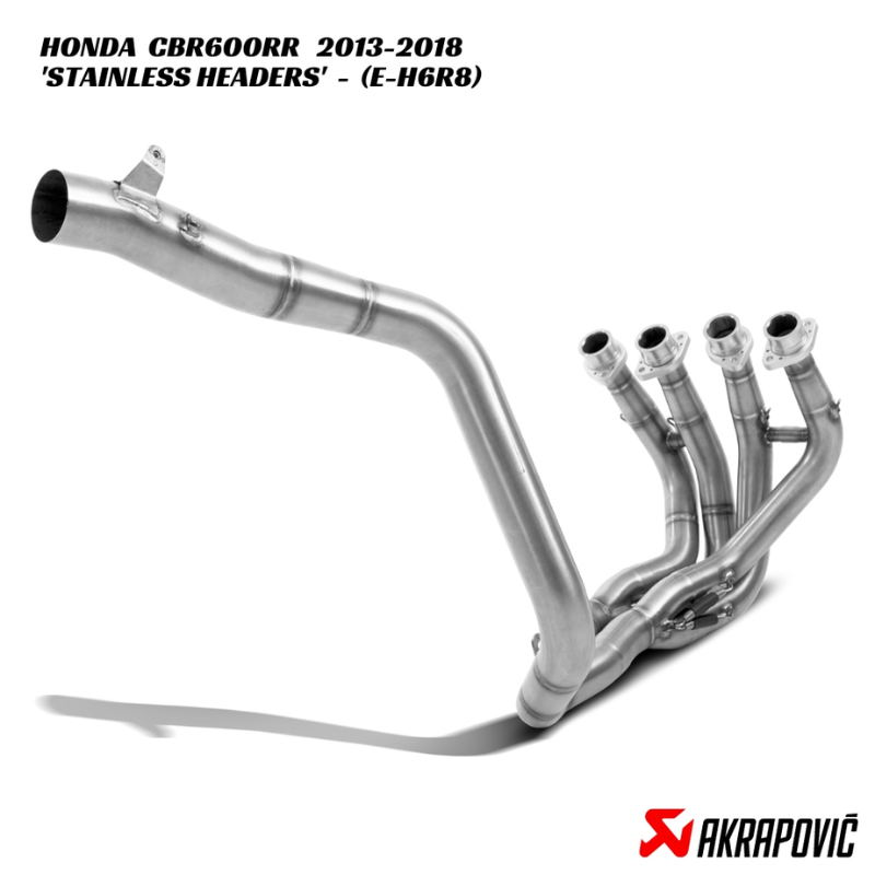 سستم Akrapovič Steel Honda CBR600RR 2013-2018