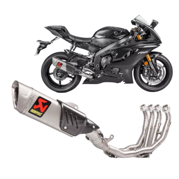 قزوز YAMAHA YZF-R6 2008-2025 Full AKRAPOVIC 