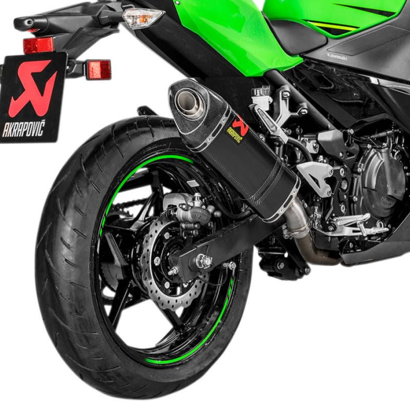 قزوز  Akrapovic Carbon Kawasaki Ninja 400 (18-25)