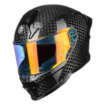 خوذة ILM 12K Carbon Black