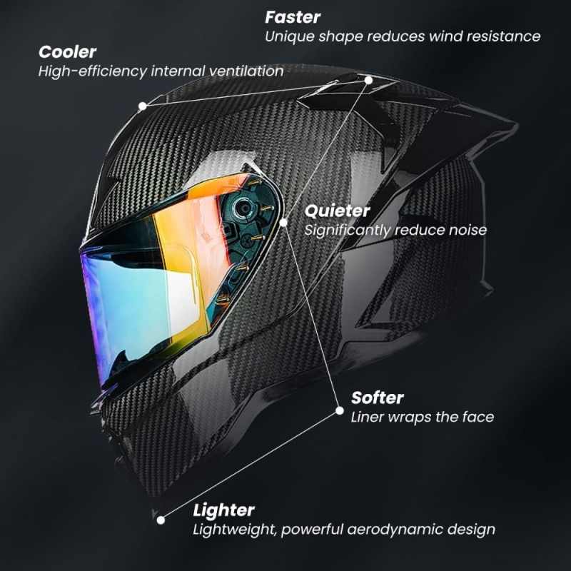 خوذة ILM Serpentine carbon