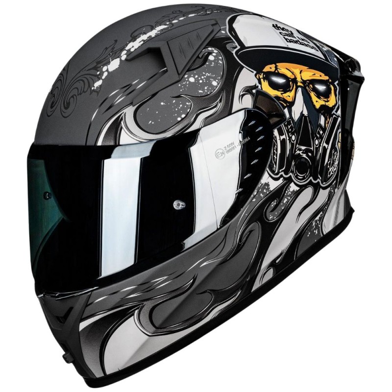 خوذة ILM EXOPUNK Silver 