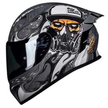 خوذة ILM EXOPUNK Silver 